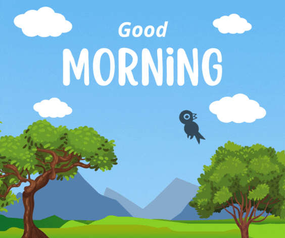 ᐅ169+ Good Morning GIFs for Whatsapp Free Download